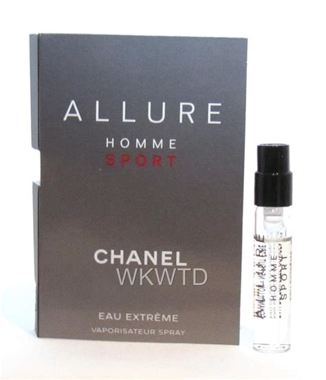 Chanel Allure homme sport sample